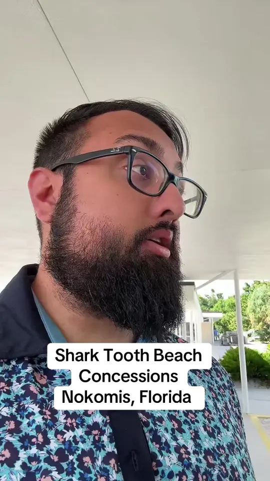 Shark Tooth Beach Concessions Nokomis Beach in Nokomis showing breakfast taco, video by youcallmeaashik on TikTok