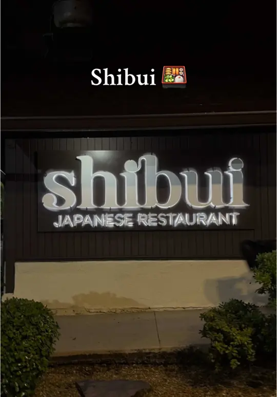 Shibui Japanese Restaurant in Miami showing restaurant visit, menu item, shibui roll, video by tableforthreemia on TikTok