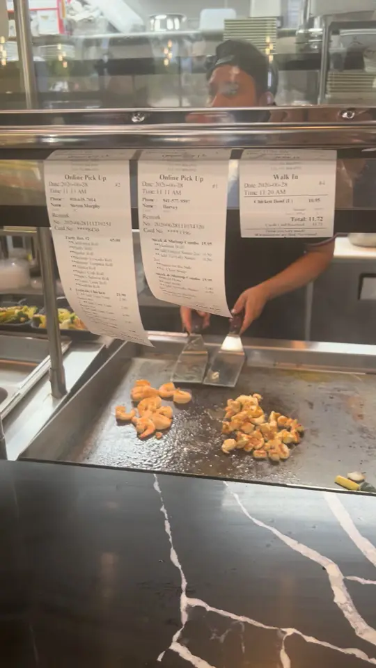 Shiki hibachi & sushi in North Port showing fresh lunch, hibachi, sushi, dine in, take out, video by Shiki hibachi & sushi on Facebook