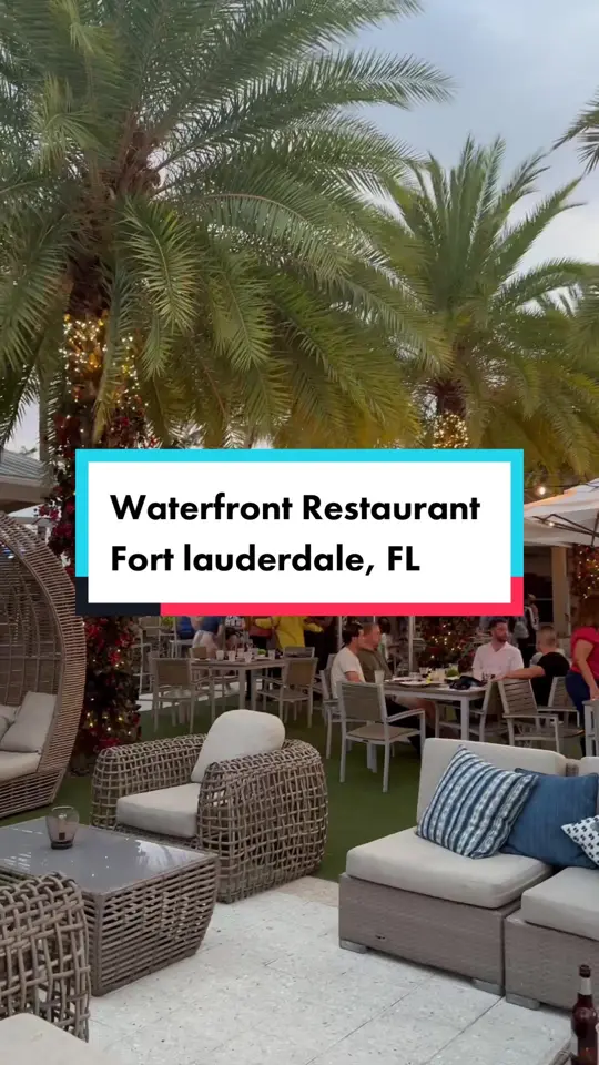 Shooters Waterfront in Fort Lauderdale showing review, visit, video by cheyennetheblogger on TikTok