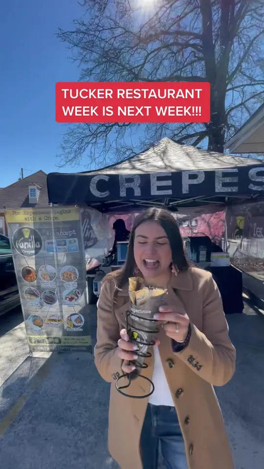 Shorty's Pizza in Tucker showing pizza, special prices, menu items, video by thecaroandtina on TikTok