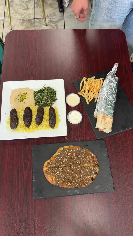 ShouFi MahFi Mediterranean Grill in Orlando showing visit, shawarma, video by shoufimahfi on TikTok