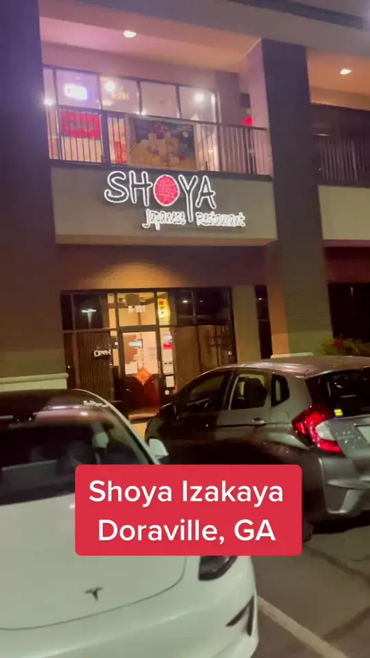 Shoya Izakaya in Doraville showing izakaya, japanese food, video by jjanggu1515 on TikTok