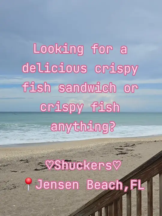 Shuckers in Jensen Beach showing food, grouper reuben, video by foodiefortlauderdale on TikTok