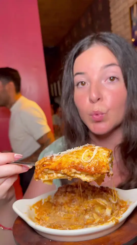 Si Papa Miami Fl Coconut Grove in Florida showing lasagna, first lasagna bar in miami, video by treatyoselfeverywhere on TikTok