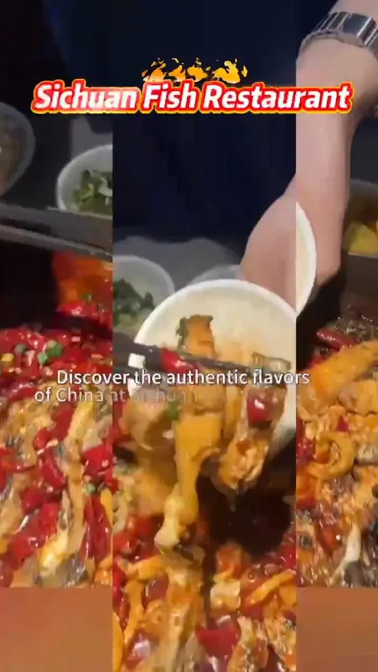  in Florida showing grilled fish, spicy flavor, video by Sichuan Fish Restaurant on Facebook