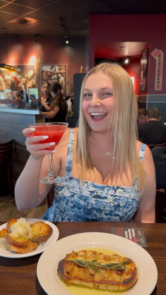 Sicilian Oven in Fort Lauderdale showing review, visit, menu, starter, main, dessert, video by The Darrah Diaries on Facebook