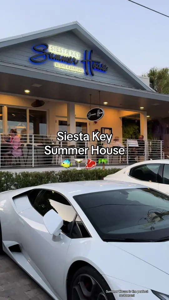  in Florida showing restaurant visit, steak, seafood, cocktails, video by sydneyvezzza on TikTok
