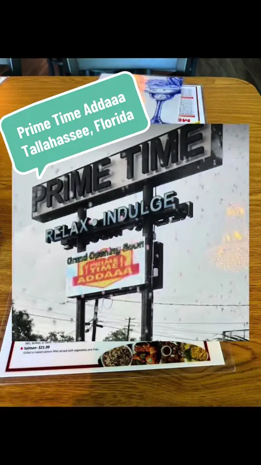Signature Lounge in Tallahassee showing review, visit, atmosphere, service, indian food, butter chicken, chicken masala tikka, video by jcee_14 on TikTok