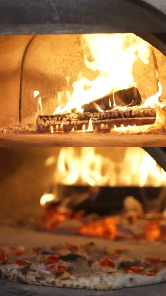 Simone's Wood Fired Craft Kitchen in St. Augustine showing pizza, $5 off pizzas, video by Simone's Wood Fired Craft Kitchen on Facebook