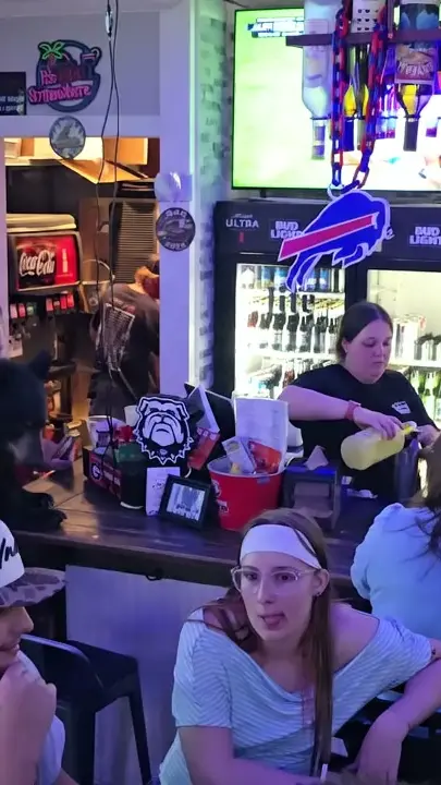 Skinny's Bar & Grill in Newnan showing visit, atmosphere, video by Skinny's Bar & Grill on Facebook