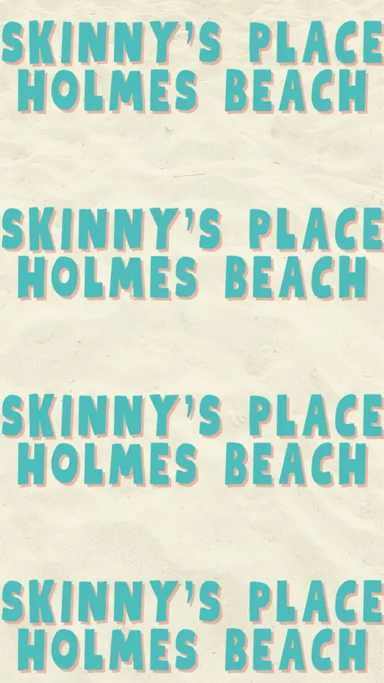  in Florida showing food, skinny burgers, frosted beers, chicken sandwiches, chili dogs, grandma's homemade chili, video by Skinny's Place on Facebook