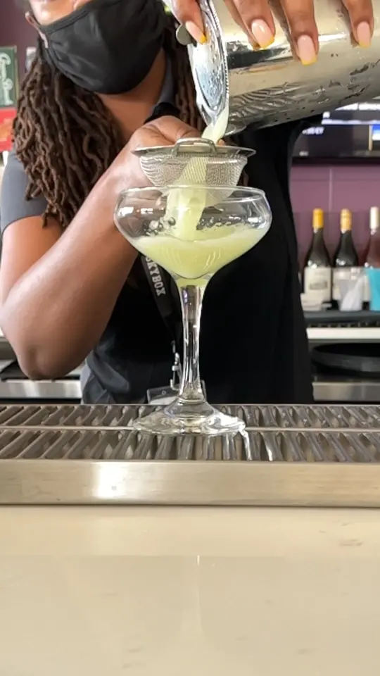 Skybox Rooftop Bar in Wesley Chapel showing cocktail, specialty cocktails, video by Residence Inn Tampa Wesley Chapel on Facebook
