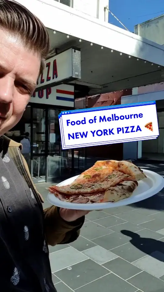 Slices Pizza & Italian Kitchen in Melbourne showing pizza, visit, video by depotadventures on TikTok