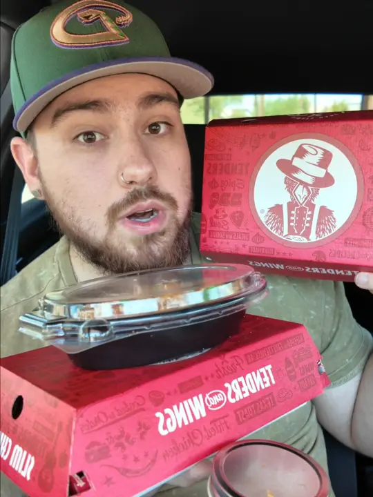 Slim Chickens in Wesley Chapel showing food review, fried chicken, tender bites, video by orbeezy on TikTok