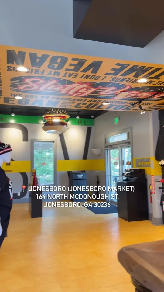 SluttyVegan Jonesboro in Jonesboro showing visit, atmosphere, menu items, video by SluttyVegan ATL on Facebook