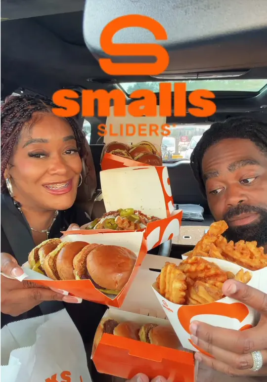 Smalls Sliders in Ocala showing visit, burger, video by summerreignhenning on TikTok