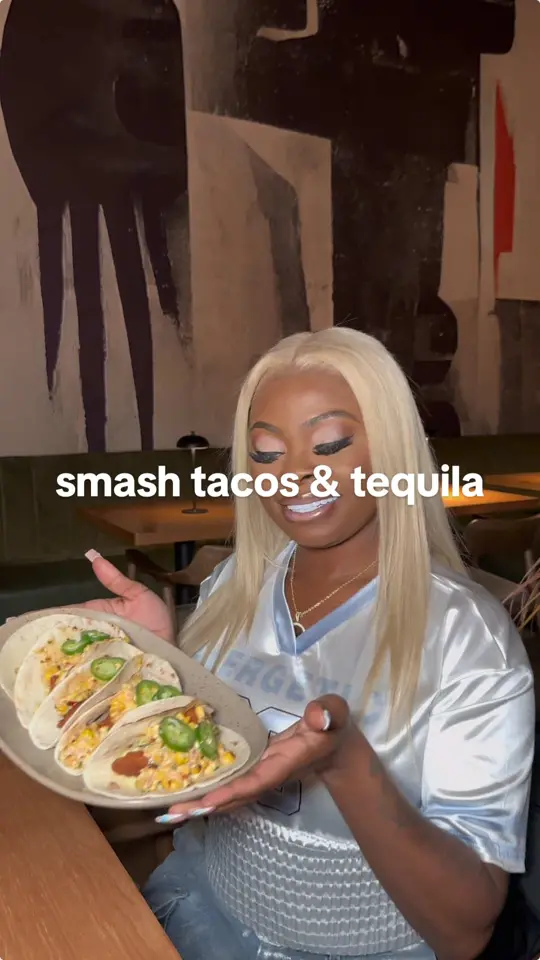 Smash Tacos & Tequila in Stone Mountain showing food, tacos, video by tempestroshelle on TikTok
