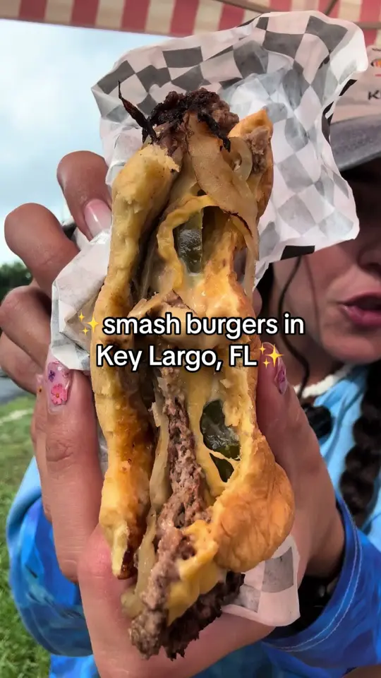 Smashburger on TikTok, video by chefitupwithlani