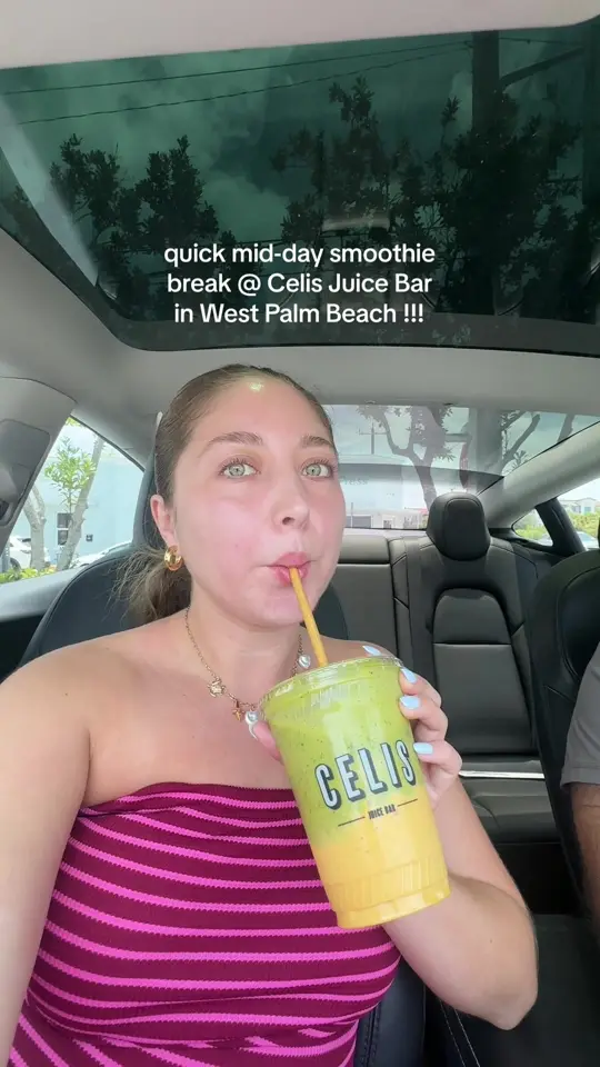 Smoothie Me Please in West Palm Beach showing review, smoothie, breakfast wraps, video by daniiiiarroyave on TikTok