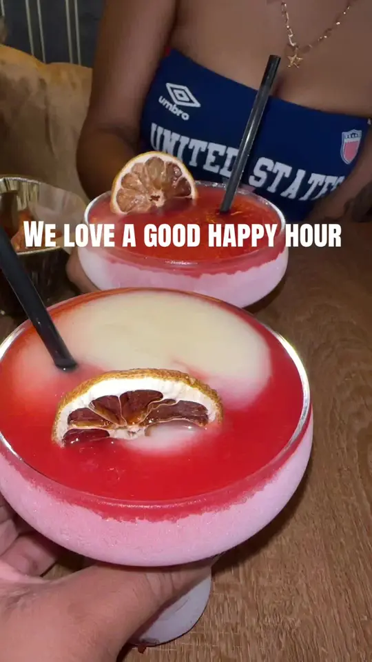 Snap Thai Fish House in Atlanta showing happy hour, drinks, video by tiaratwin31 on TikTok