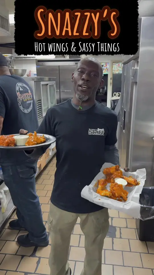 Snazzy's Hot Wings in Richmond Hill showing food, hot wings, video by snazzysrichmondhill on TikTok