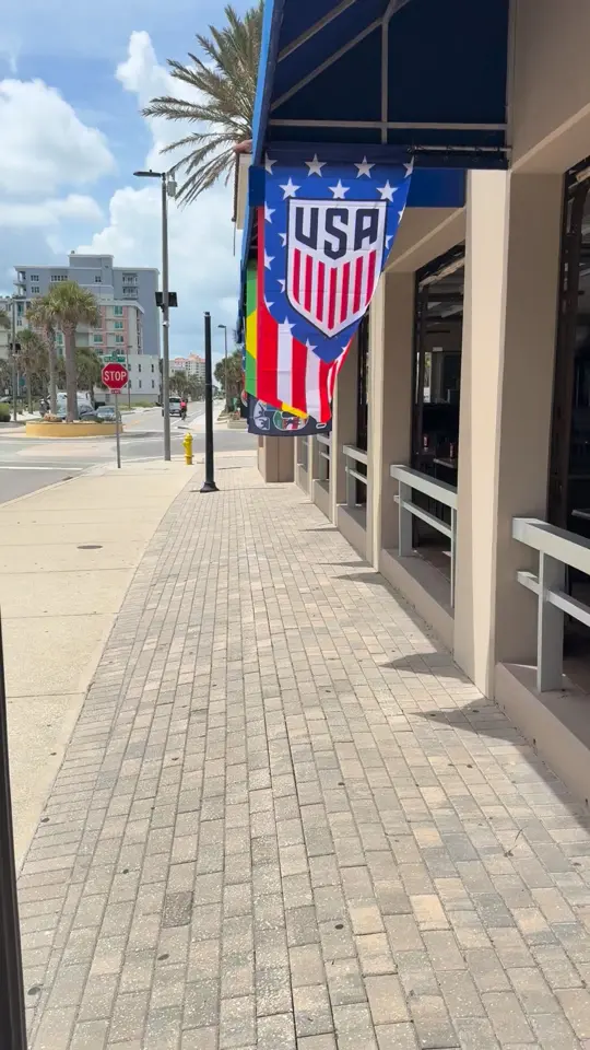 Sneakers On The Green in Jacksonville Beach showing sports, fifa world cup 2026, video by Sneakers Sports Grille on Facebook