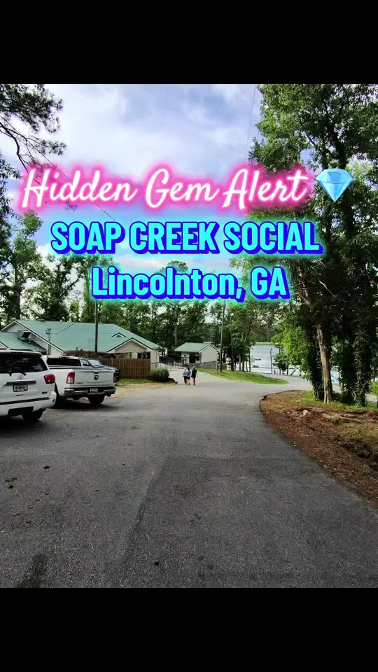 Soap Creek Social in Lincolnton showing review, atmosphere, visit, video by itslifewithtiff on TikTok