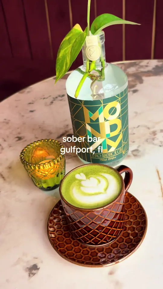 Sober Bar in Gulfport showing soft launch, visit, video by sober.bar on TikTok