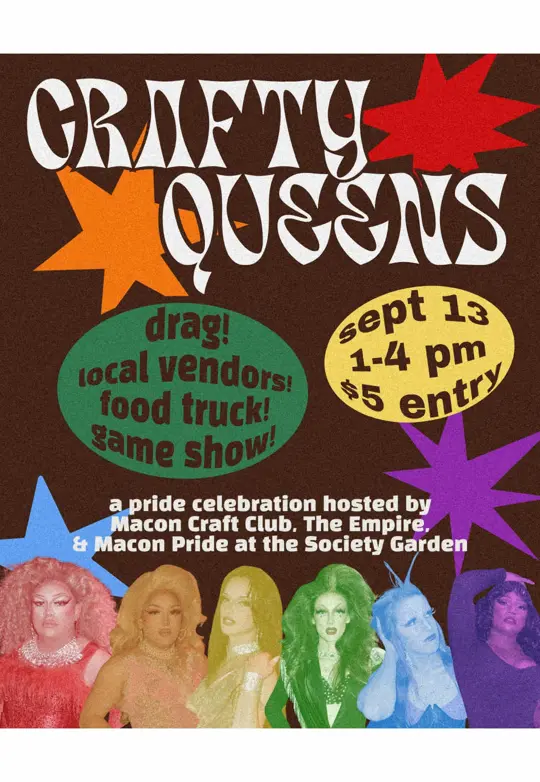 Society Garden in Macon showing event, drag show, game show, video by libbothy on TikTok