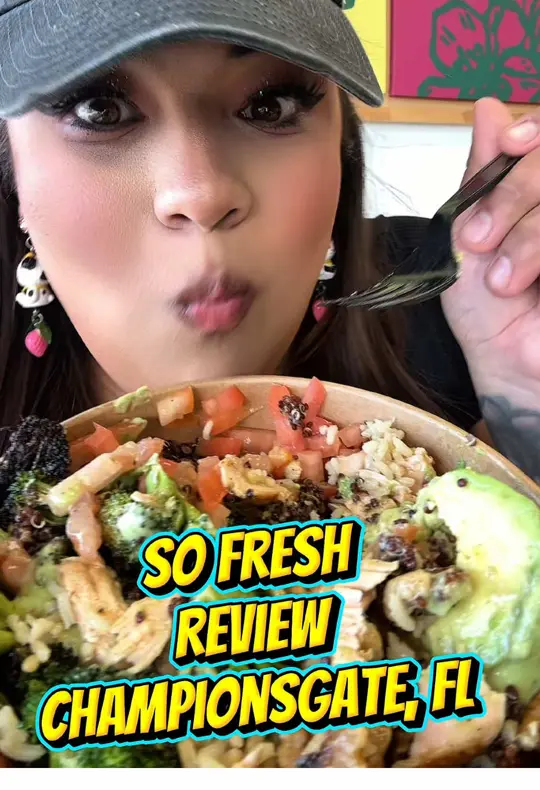 Sofresh in Fort Lauderdale showing visit, food, video by holographicmami on TikTok