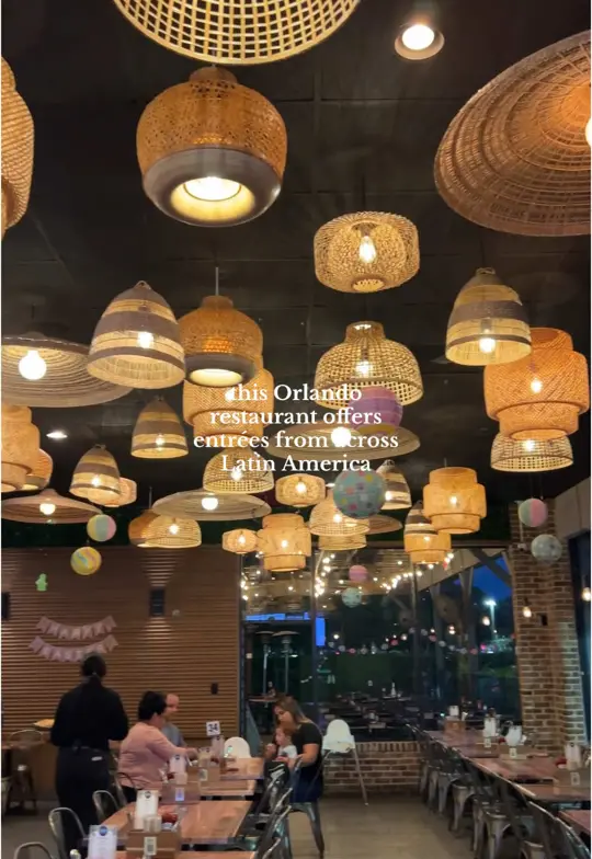 Sofrito Latin Cafe in Orlando showing review, visit, argentinian empanada, beef empanada, churrasco, churros, passionfruit margarita, video by beentherestyledthat on TikTok