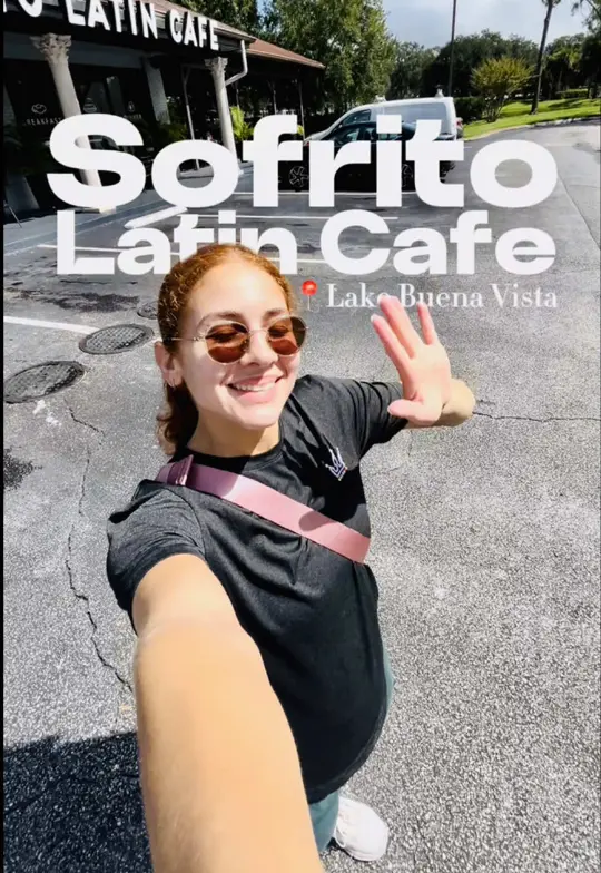 Sofrito Latin Cafe in Orlando showing review, visit, video by fos_forita on TikTok
