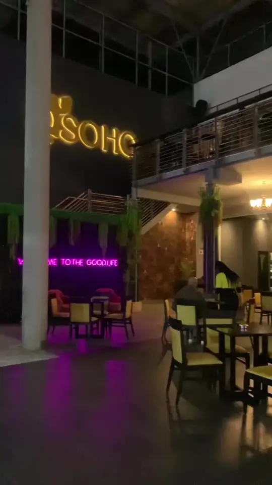 SOHO Lounge in Marietta showing review, cocktail, strawberry daiquiri, video by that_girl_741 on TikTok