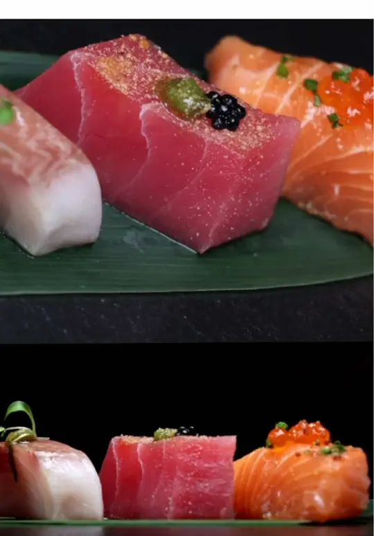  in Florida showing food, nigiri, video by sokaisushibar on TikTok