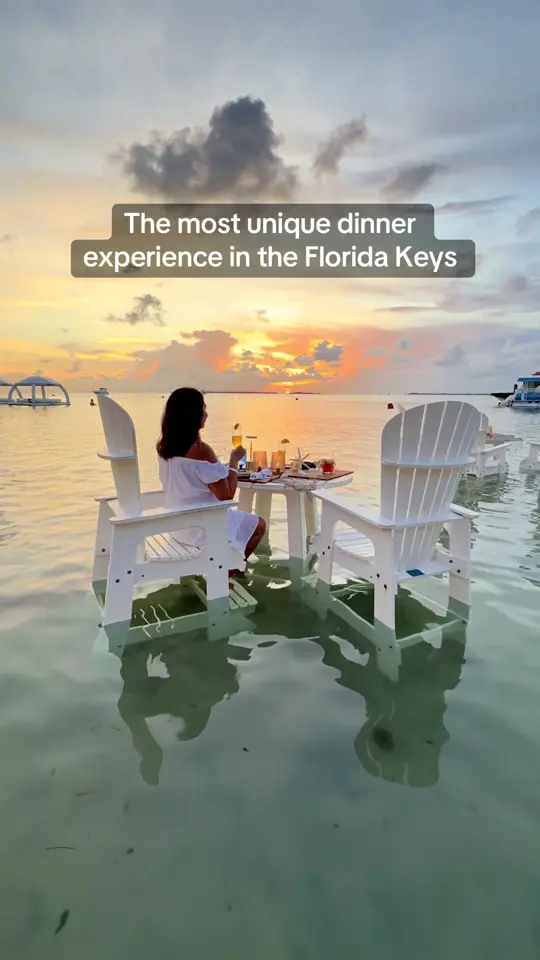  in Florida showing dinner, water table experience, video by ettevi_wanderlust on TikTok