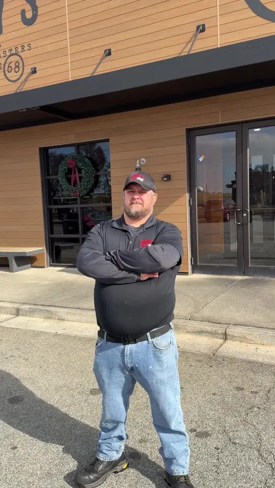 Sonny's BBQ in Perry showing pitmaster profile, staff introduction, video by sonnysbbq on TikTok