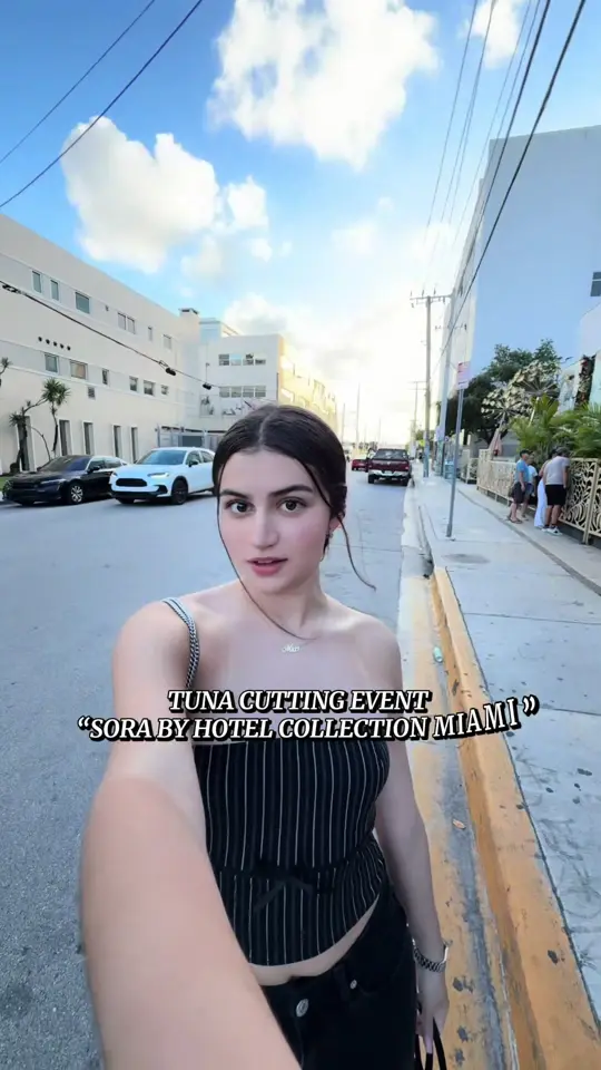 SORA by Hotel Collection in Miami showing event, tunacutting, video by mia.decu on TikTok