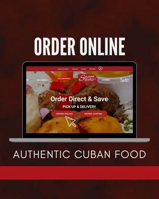 Soriano Brothers Cuban Cuisine in Palmetto Bay showing restaurant, cuban cuisine, video by Soriano Brothers Cuban Cuisine on Facebook