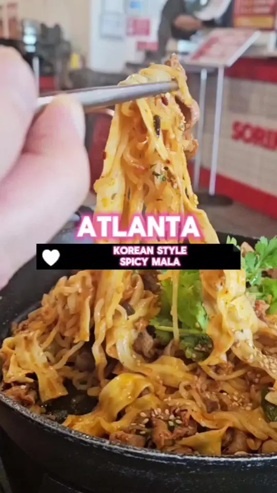 Sorimmara Duluth in Duluth showing food, korean style mala, dry pot stir-fry, video by yummycoty on TikTok