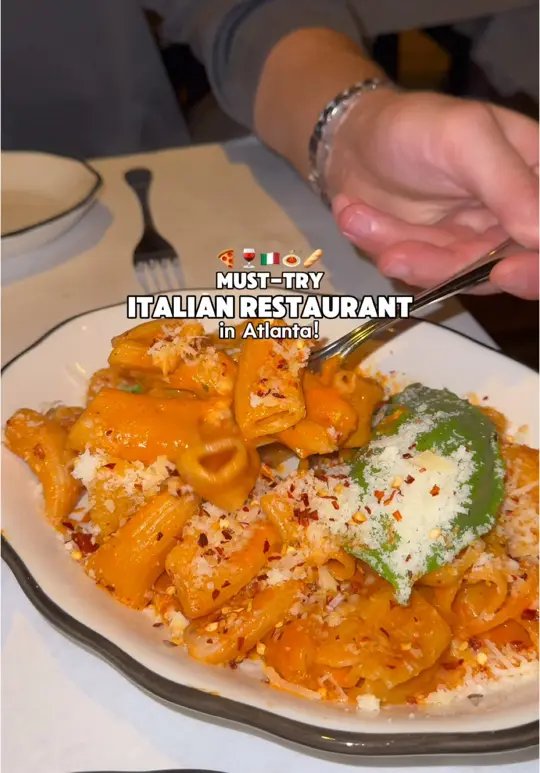 Sotto Sotto Restaurant in Atlanta showing italian food, pizza, pasta, wine, restaurant visit, video by itslindseyeaton on TikTok
