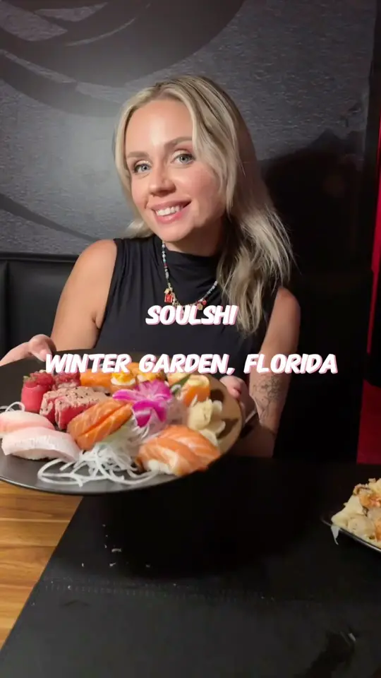  in Florida showing review, sushi lounge, date night, video by Katelyn Marie on Facebook