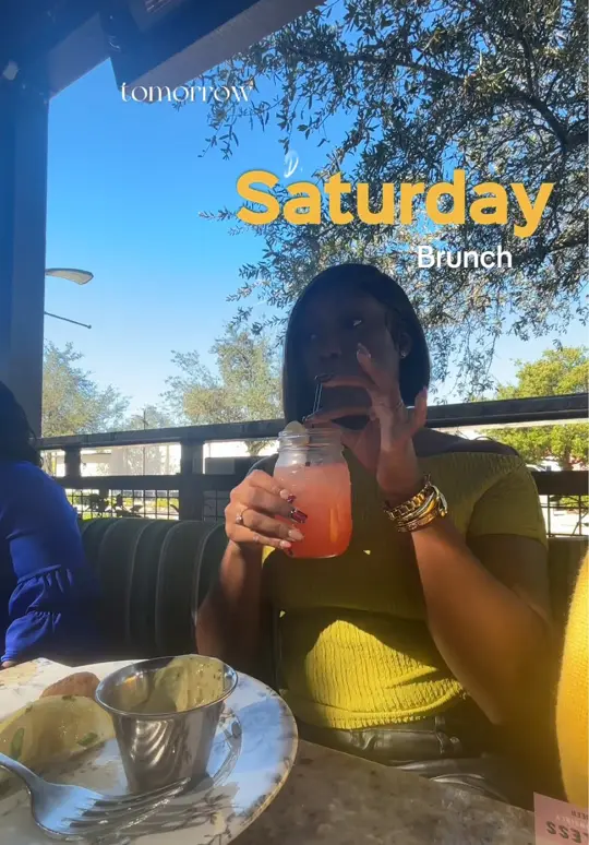  in Florida showing review, visit, brunch, food, outdoor seating, happy hour, video by naejonae on TikTok