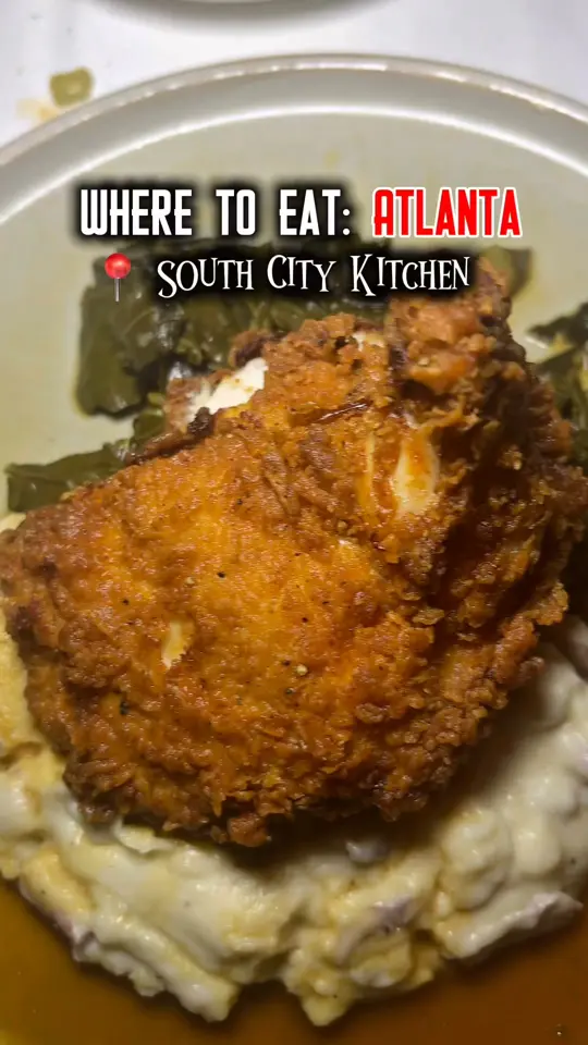 South City Kitchen Buckhead in Atlanta showing review, visit, video by Keia Linae' on Facebook