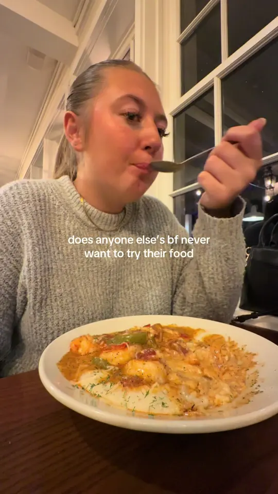 South Market in Pensacola showing food, shrimp & grits, video by lindsie.carter on TikTok