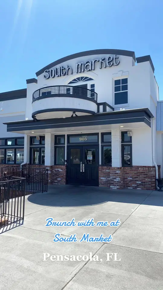 South Market in Pensacola showing brunch, food, video by so_so_brooklyn on TikTok