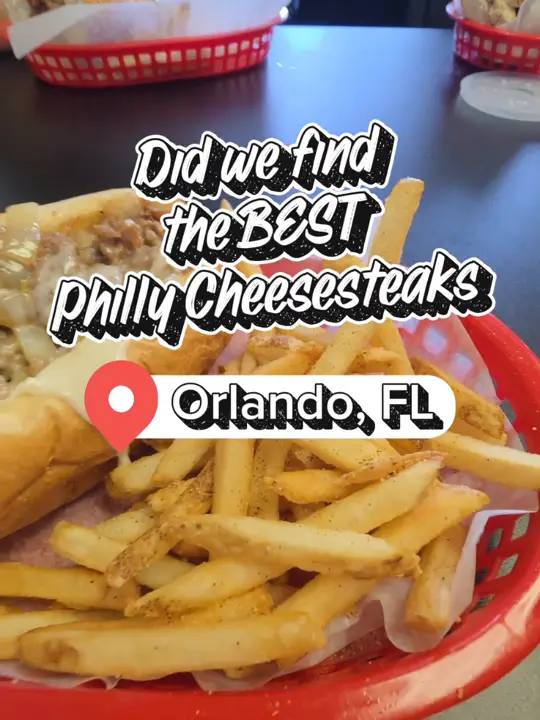 South Philly Steaks in Orlando showing review, visit, food, cheesesteak, sexy sauce, video by melissa.llado on TikTok