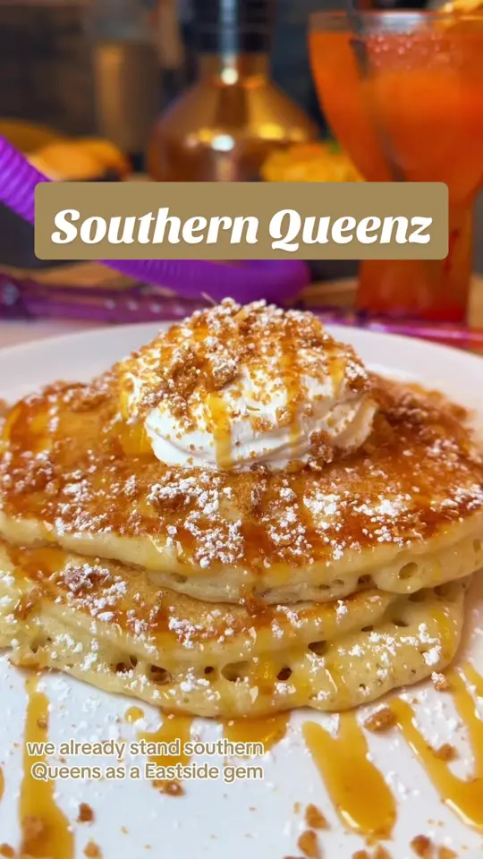 Southern Queenz in Atlanta showing brunch, restaurant visit, video by hungryhomegirl on TikTok