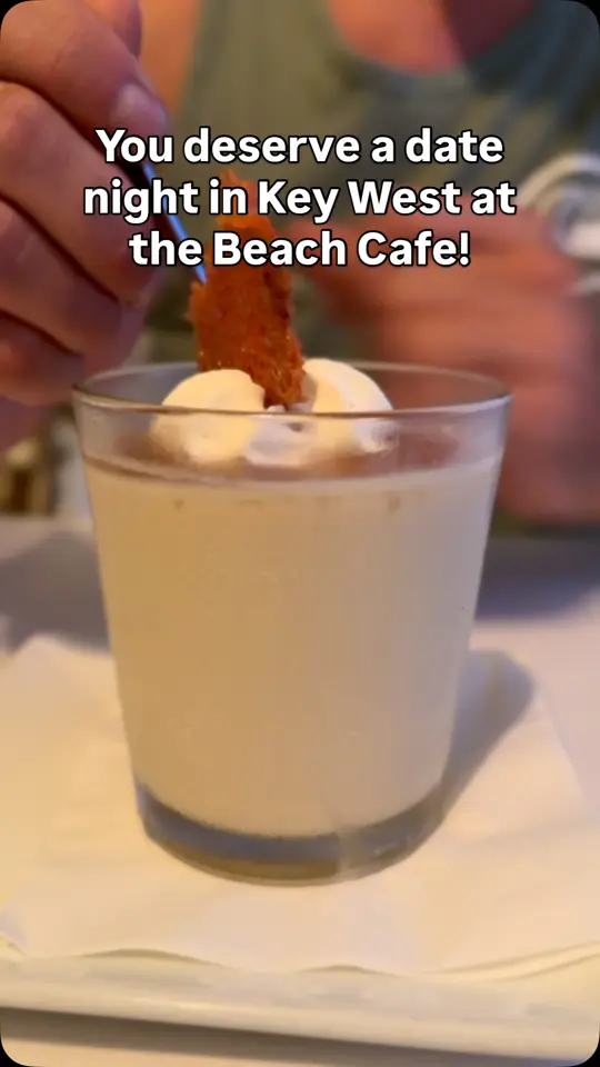 Southernmost Beach Café in Key West showing drinks, food, service, video by Southernmost Beach Resort on Facebook