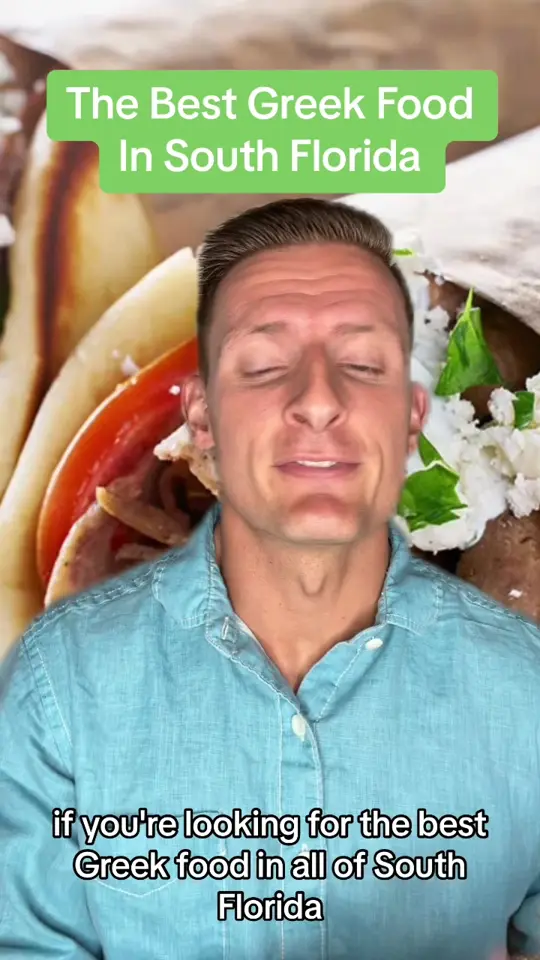 Souvlaki Street in Sunrise showing greek food, souvlaki, video by theqb11 on TikTok